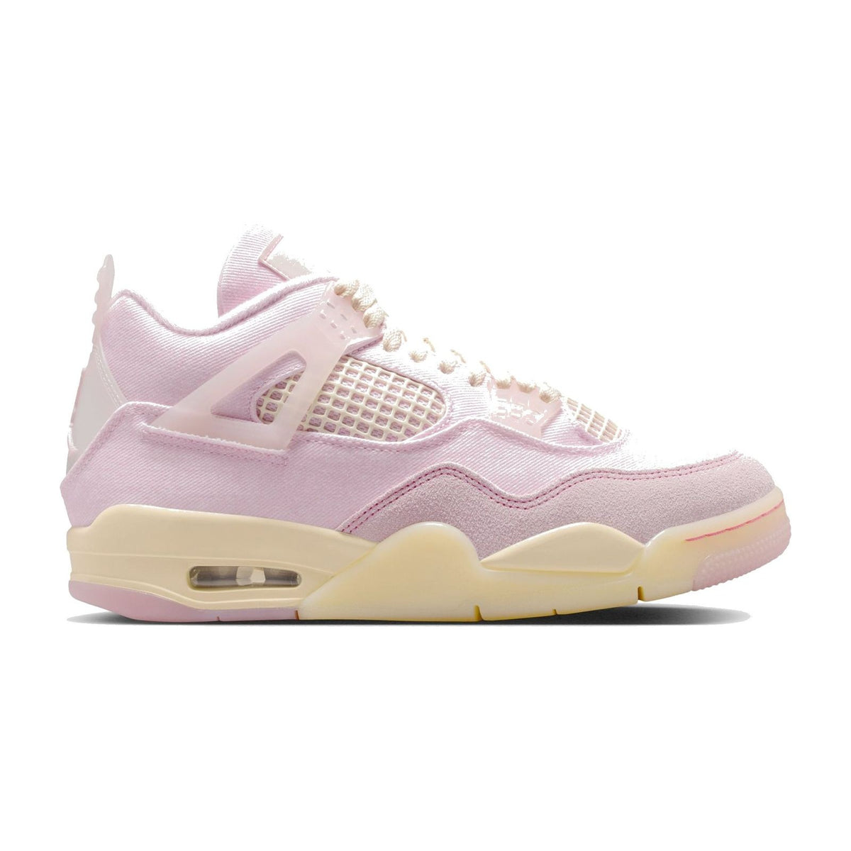 Nike Women's Air Jordan 4 Retro — Pearl Pink/Iced Carmine