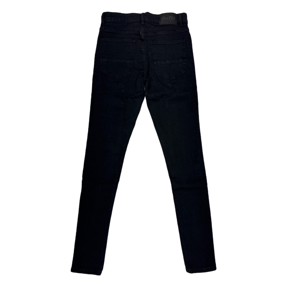 OATH Noir 7 Skinny Jean — Jet Black — view 2