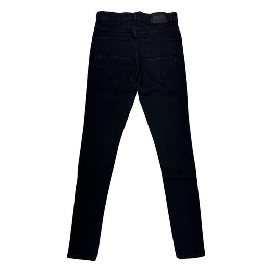 OATH Noir 7 Skinny Jean — Jet Black — view 2