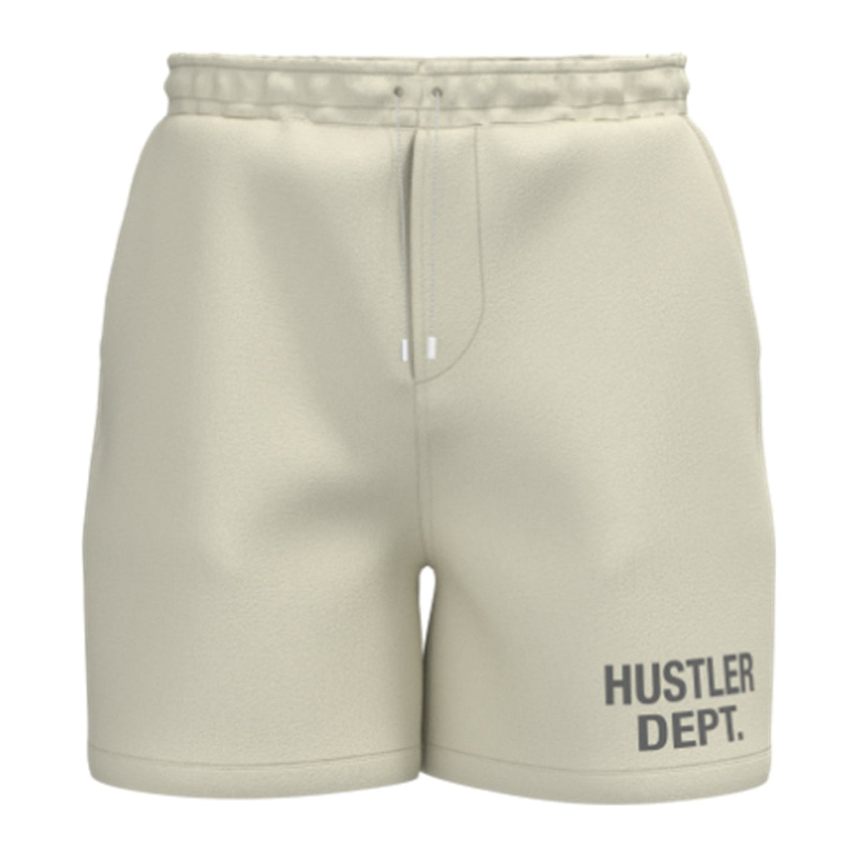 Point Blank "Hustler Dept" Sweat Short — Off White — Point Blank — view 2