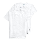 Polo Ralph Lauren Slim Fit Crew Tee 3-Pack — White