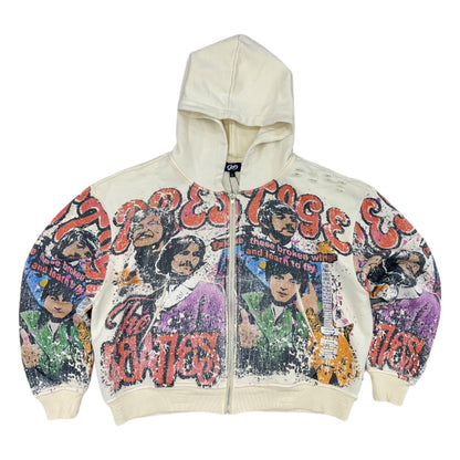 prestige beatles zip up cream