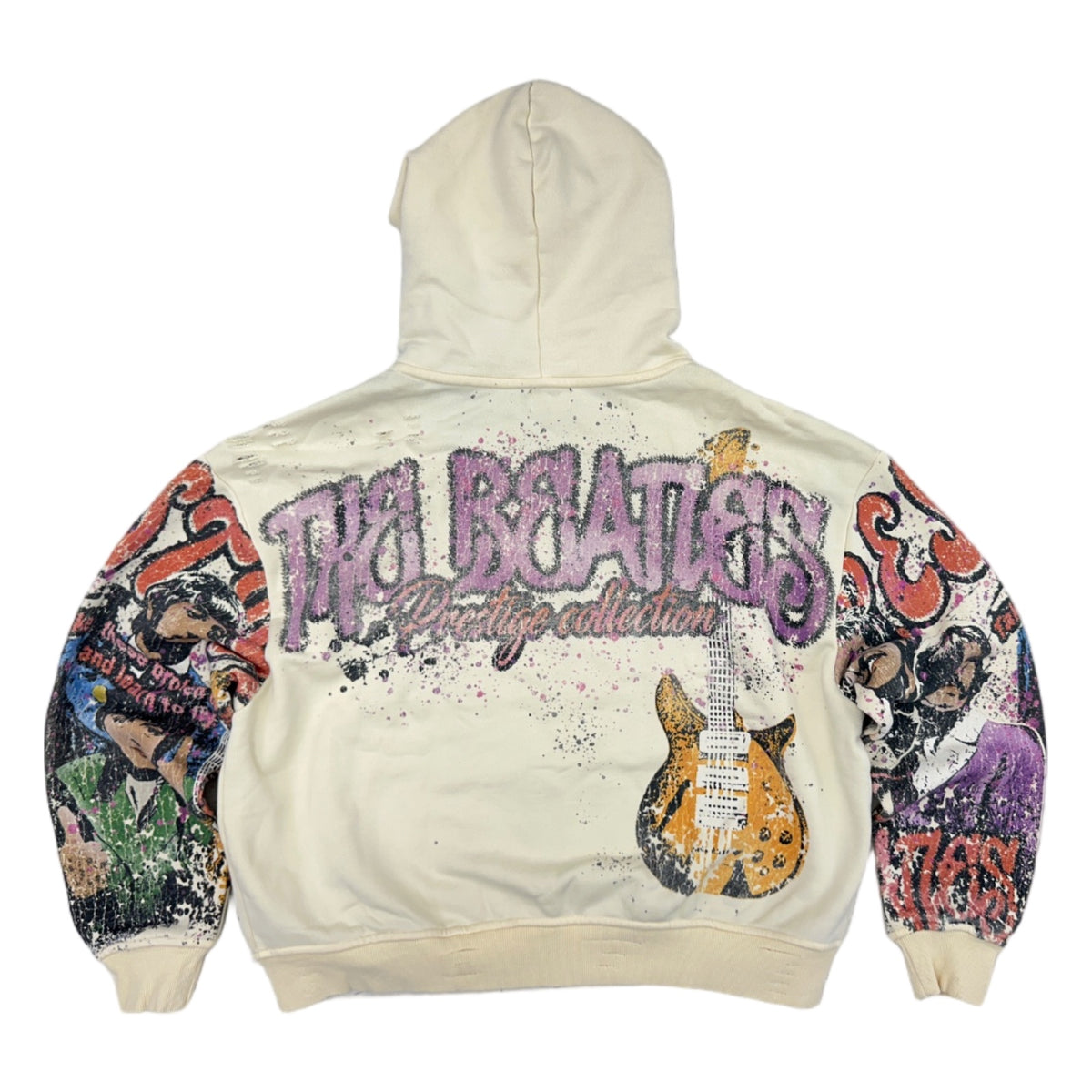 prestige beatles zip up cream