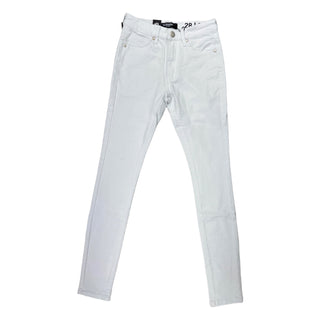 Ransom London SM017 Skinny Jean — White