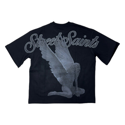 roku studio patches black tee