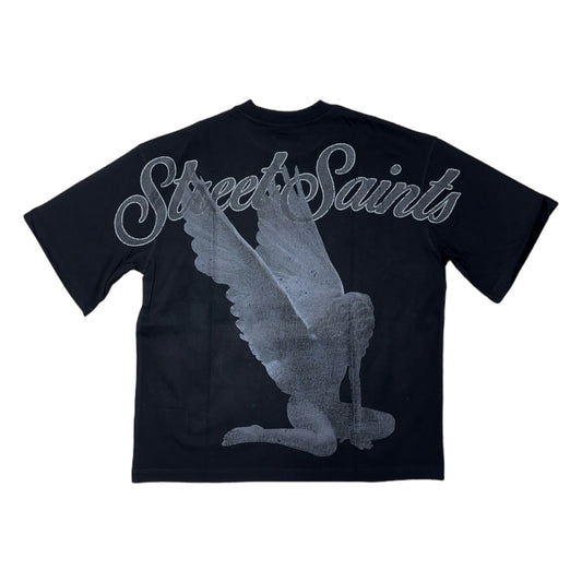 roku studio patches black tee