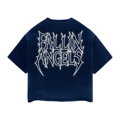 Shattered Hearts Baby Angel Tee — Purple — Shattered Hearts — view 3