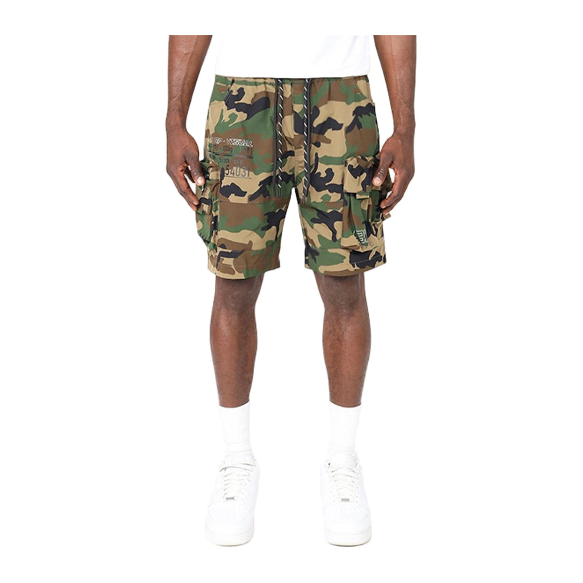 Smoke Rise New York Wood Camo Shorts — Smoke Rise New York — view 2
