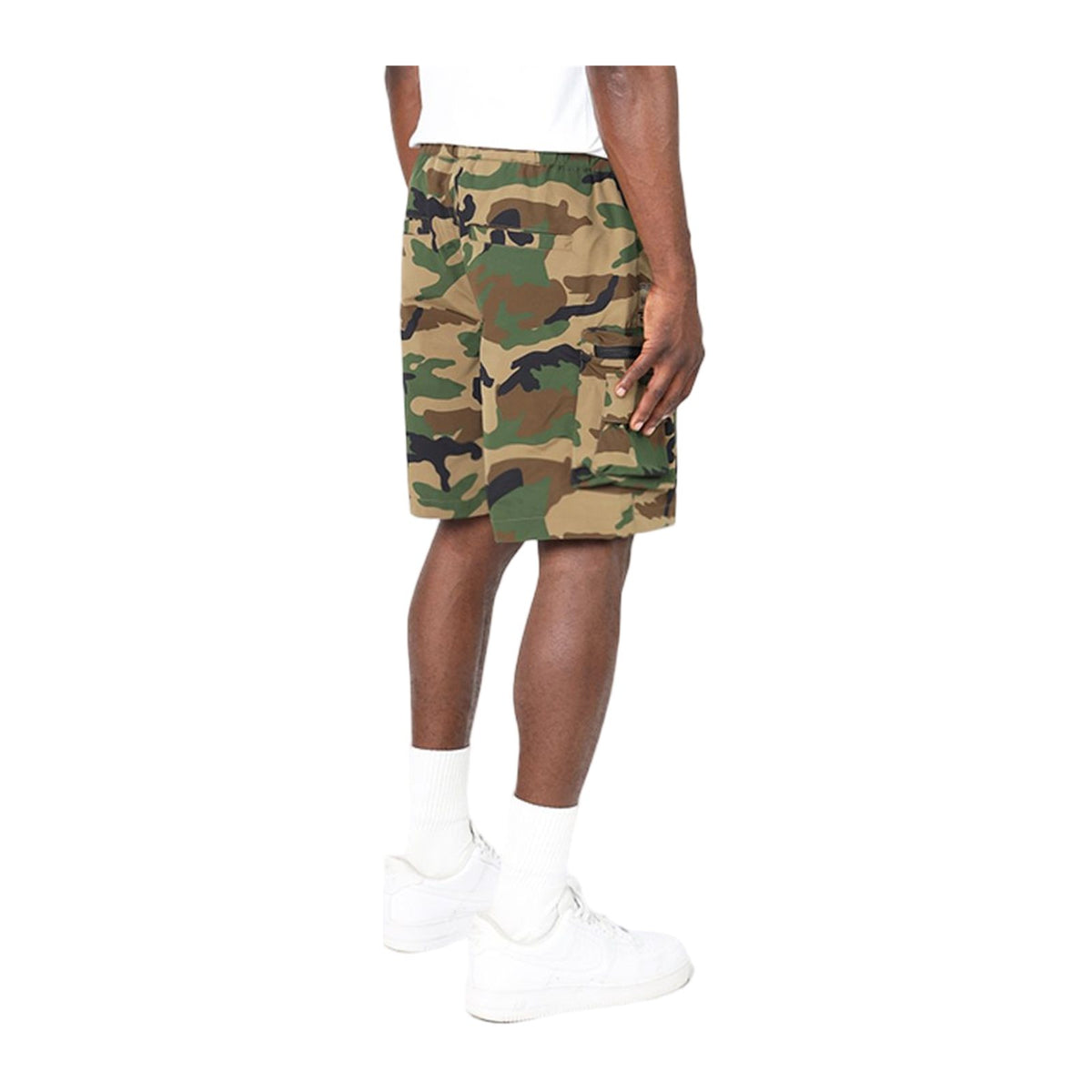 Smoke Rise New York Wood Camo Shorts — Smoke Rise New York — view 4