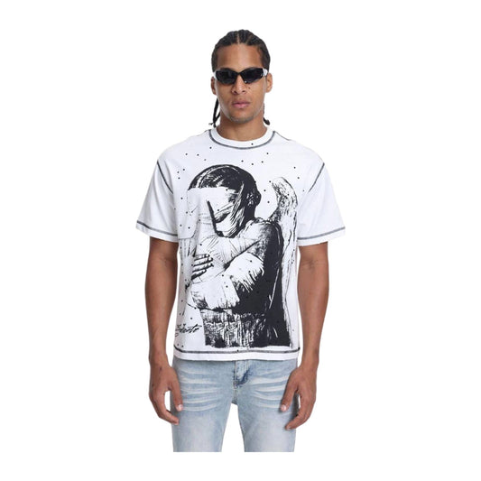Syndicate "Pain" Tee — White — Syndicate — view 2
