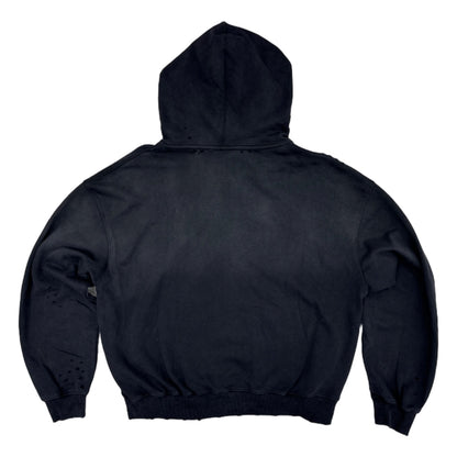 syndicate rich habits zip up black wash