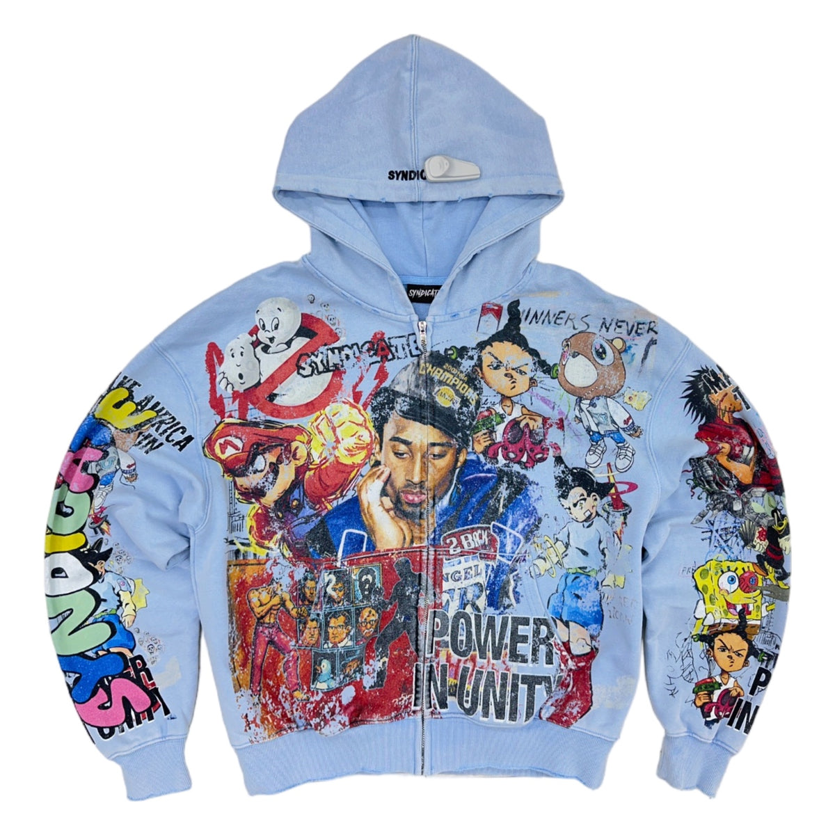syndicate unity 2 0 zip up blue