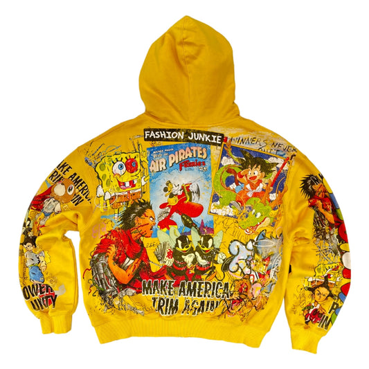 syndicate unity 2 0 zip up yellow