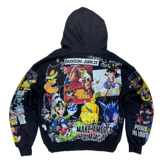 syndicate unity zip up black