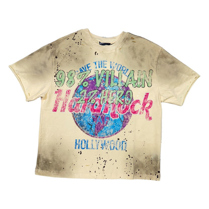 syndicate villian beige tee
