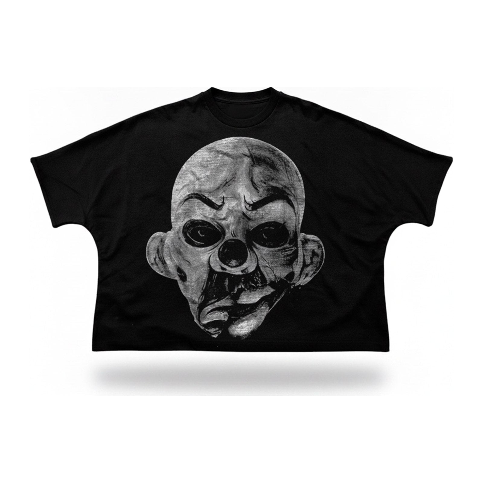 Syndicate "Why So Serious" Tee — Black - ghost mannequin