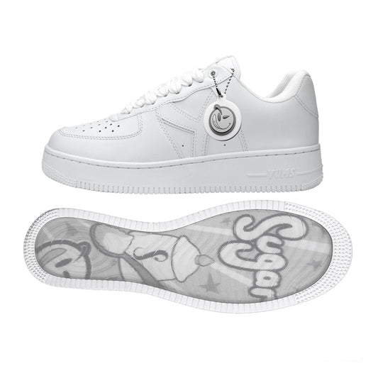 Yums Sugar sneaker, side profile and sole art