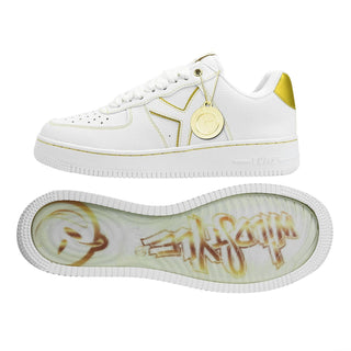 Yums Wild Style 02 Sneaker — White/Gold