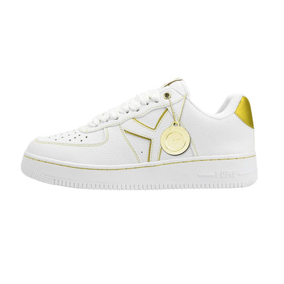 Yums Wild style gold sneaker