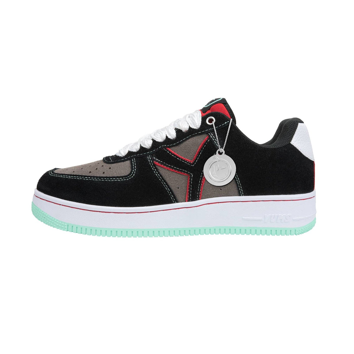 Yums Wild style black/grey/white/red sneaker